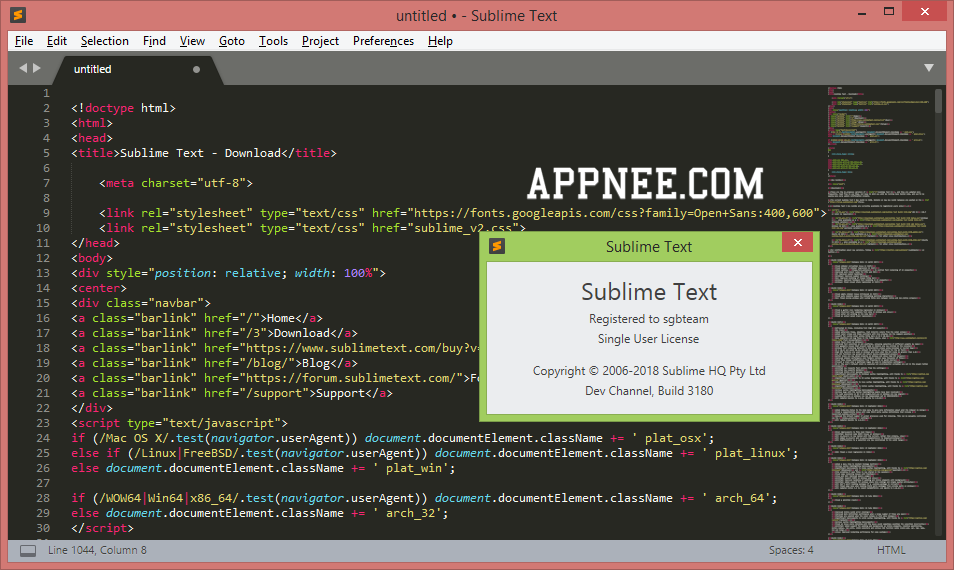 for ipod instal Sublime Text 4.4151