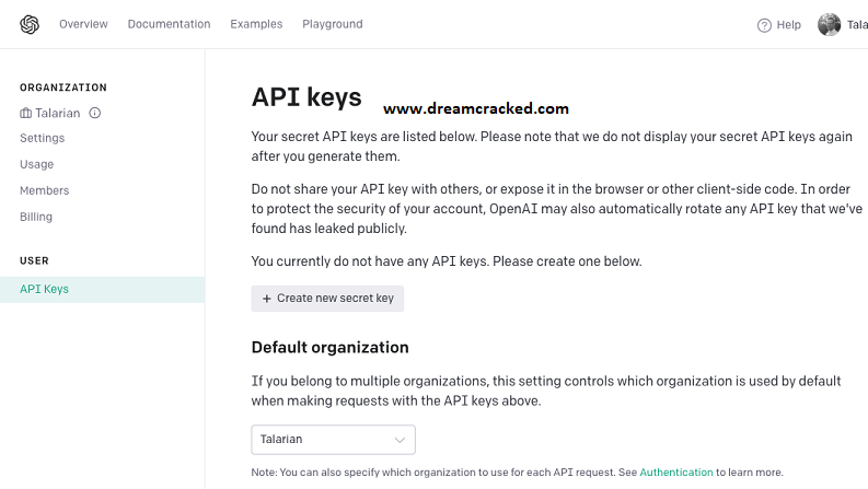 API Key Generator