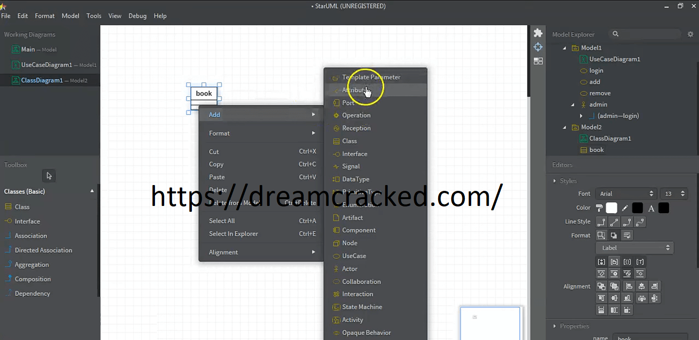 StarUML 5.1.3 Crack With Registration Key